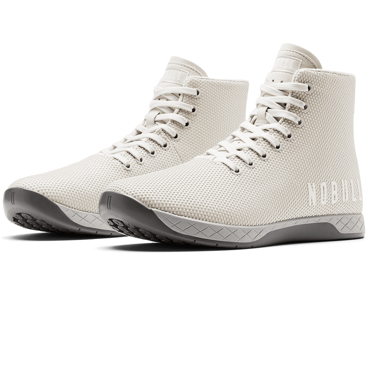NOBULL Men's Light Grey Outwork High-Top Shoes