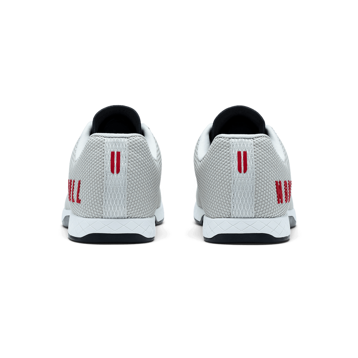 NOBULL Men's Light Gray Classic White Jet Black Outwork Shoes