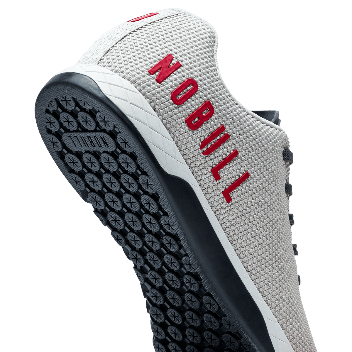 NOBULL Men's Light Gray Classic White Jet Black Outwork Shoes