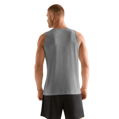 NOBULL Men's Heather Gray U Tank Top