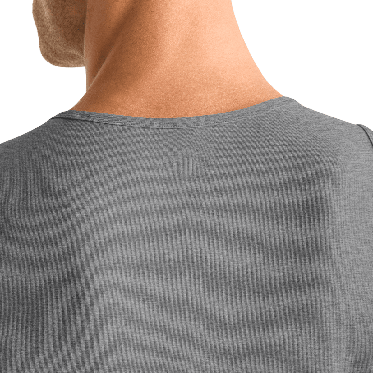NOBULL Men's Heather Gray U Tank Top