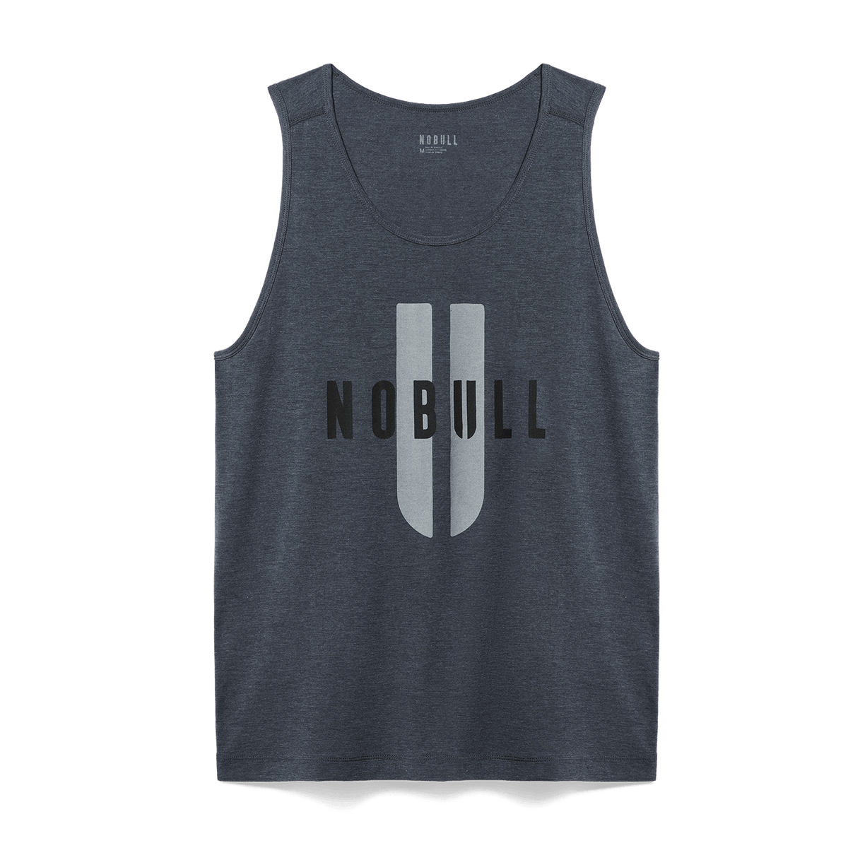NOBULL Men's Charcoal Heather NOBULL U Tank Top