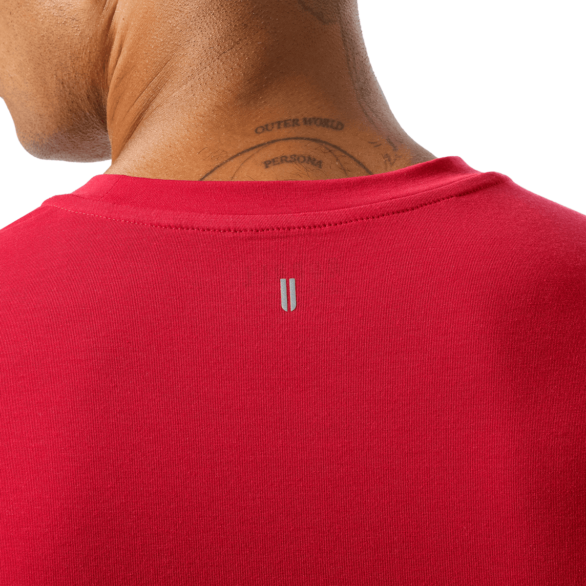 NOBULL Men's Equestrian Red NOBULL Tee