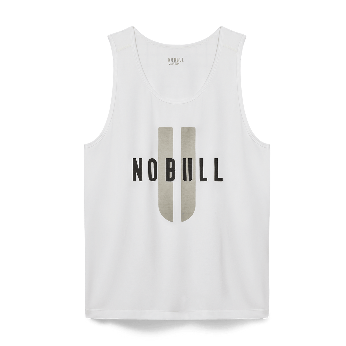 NOBULL Men's White NOBULL U Tank Top