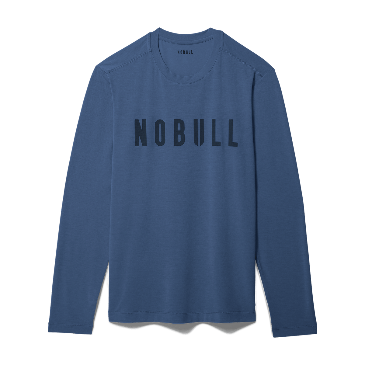 NOBULL Men's Coastal Blue NOBULL Long Sleeve Tee