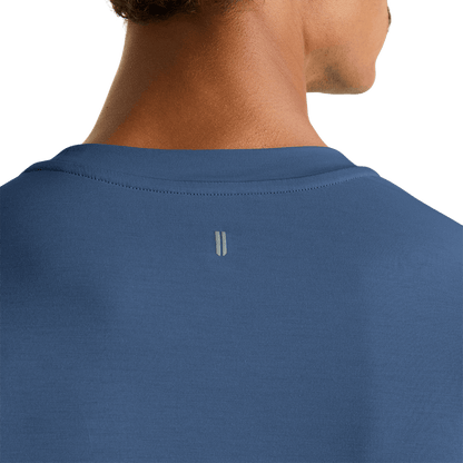 NOBULL Men's Coastal Blue NOBULL Long Sleeve Tee