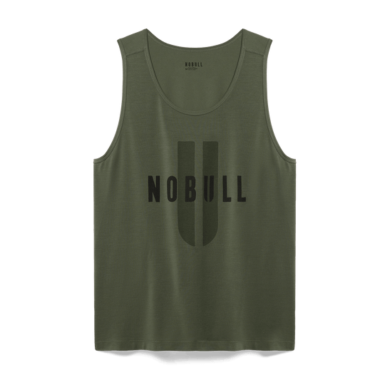 NOBULL Men's Dark Army NOBULL U Tank Top