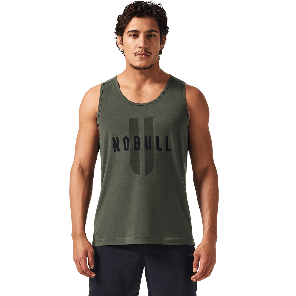 NOBULL Men's Dark Army NOBULL U Tank Top