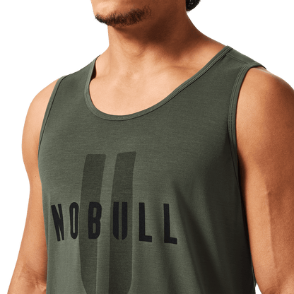 NOBULL Men's Dark Army NOBULL U Tank Top