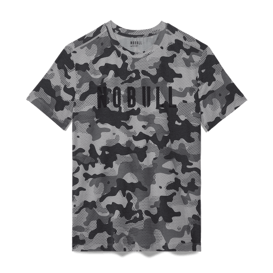NOBULL Men's Dark Gray Camo NOBULL Tee