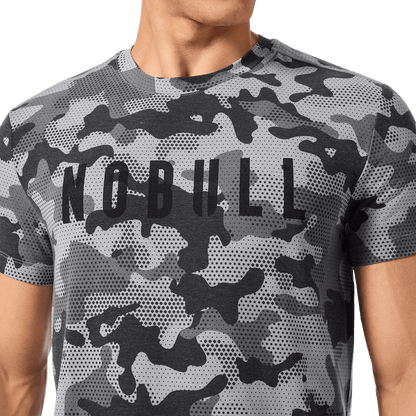 NOBULL Men's Dark Gray Camo NOBULL Tee