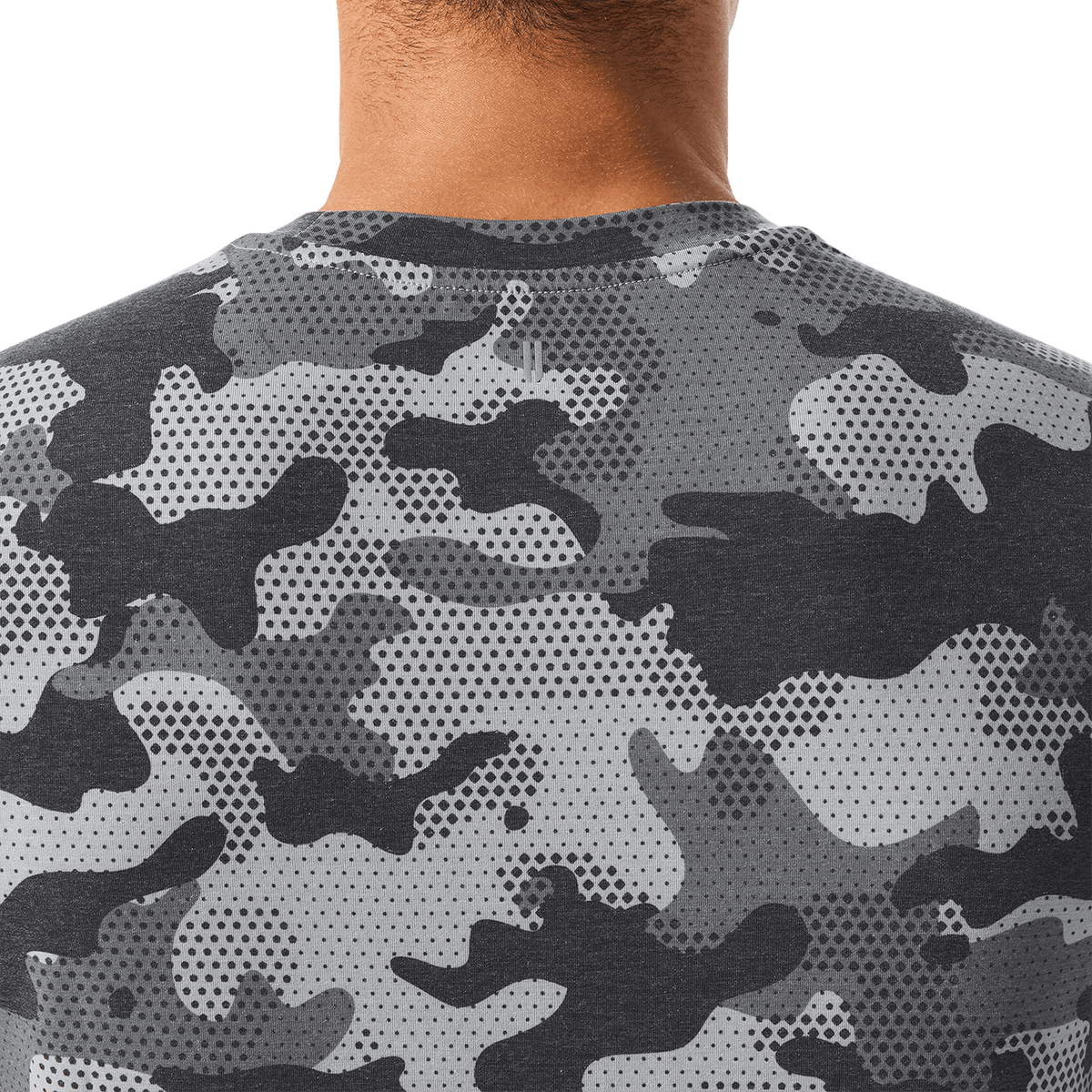 NOBULL Men's Dark Gray Camo NOBULL Tee
