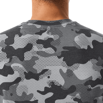 NOBULL Men's Dark Gray Camo NOBULL Tee