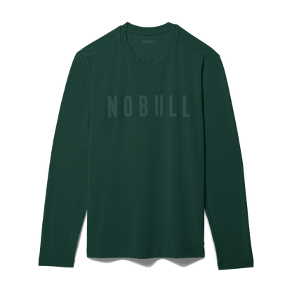 NOBULL Men's Dark Ivy NOBULL Long Sleeve Tee