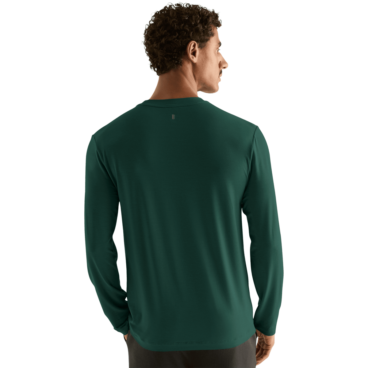 NOBULL Men's Dark Ivy NOBULL Long Sleeve Tee