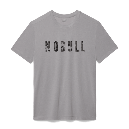 NOBULL Men's Gray Camo Fill NOBULL Tee