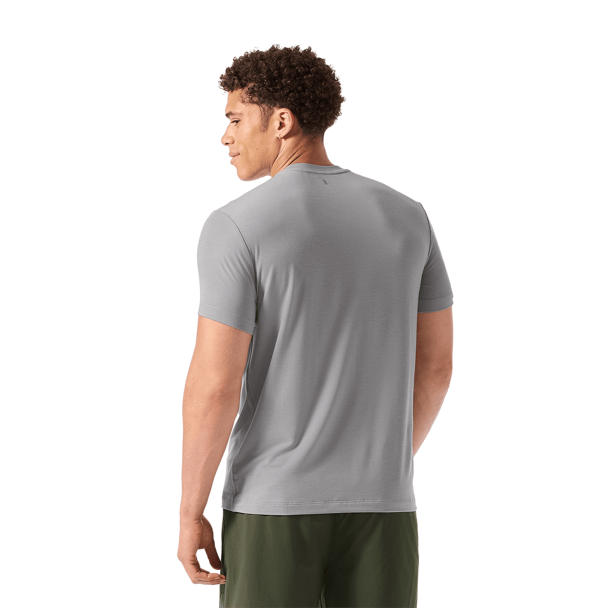 NOBULL Men's Gray Camo Fill NOBULL Tee