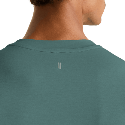 NOBULL Men's Silver Pine NOBULL Long Sleeve Tee