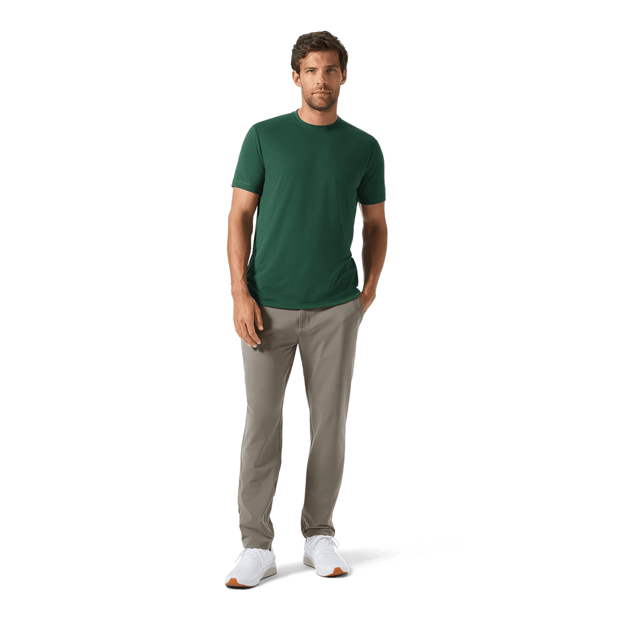 NOBULL Men's Pineneedle Adapt Tee  X Public Rec