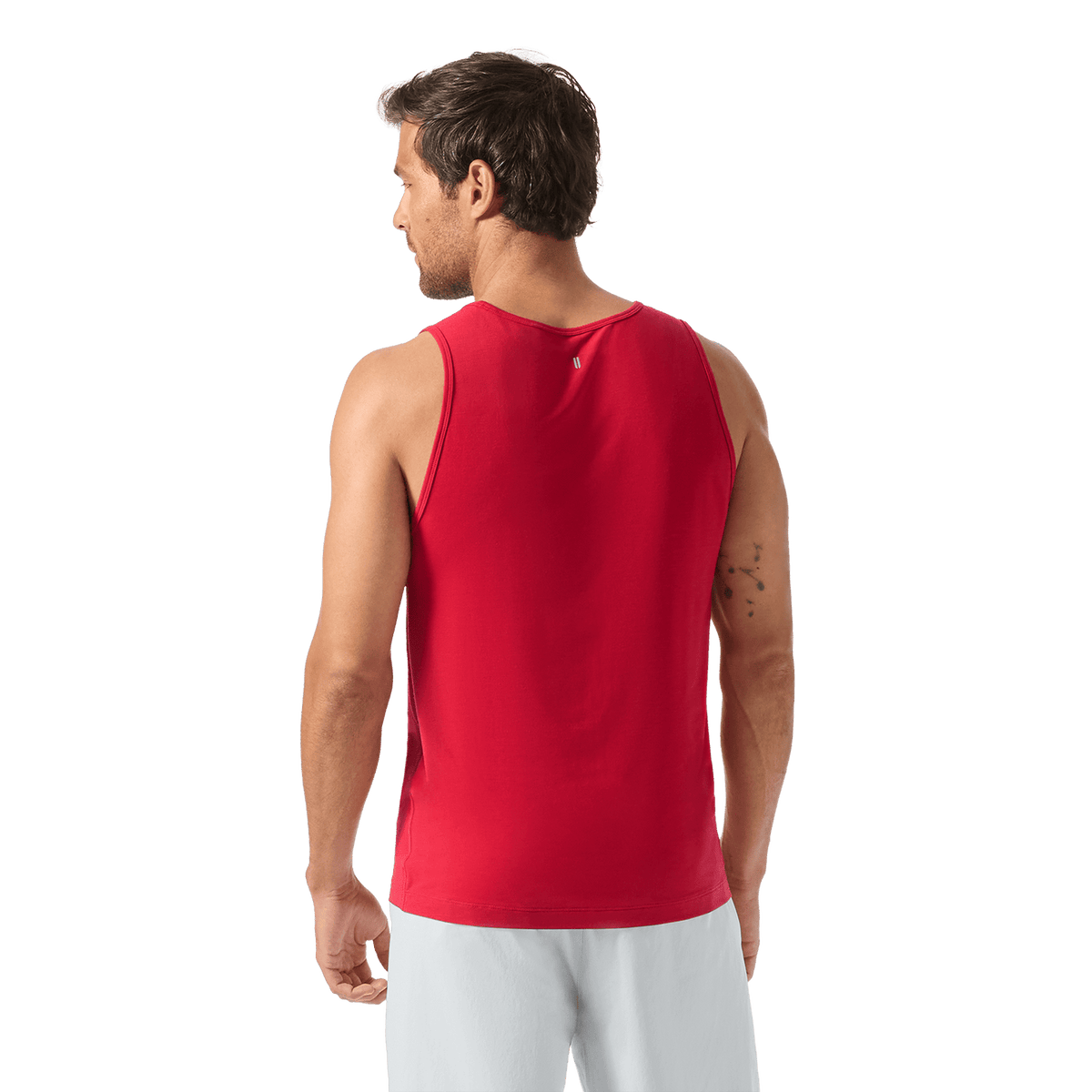 NOBULL Men's Equestrian Red NOBULL Tank Top