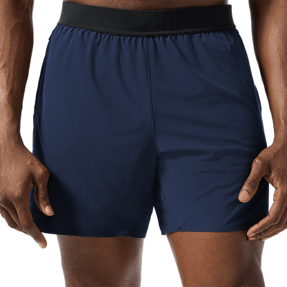 NOBULL Men's Night Navy Drive Short 6" (Unlined)