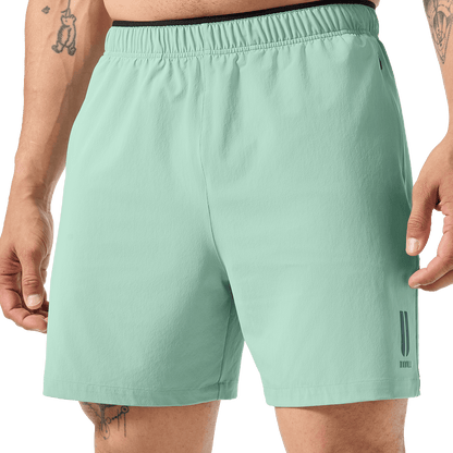 NOBULL Men's Iceberg Green NOBULL Training Short 6" (Unlined)