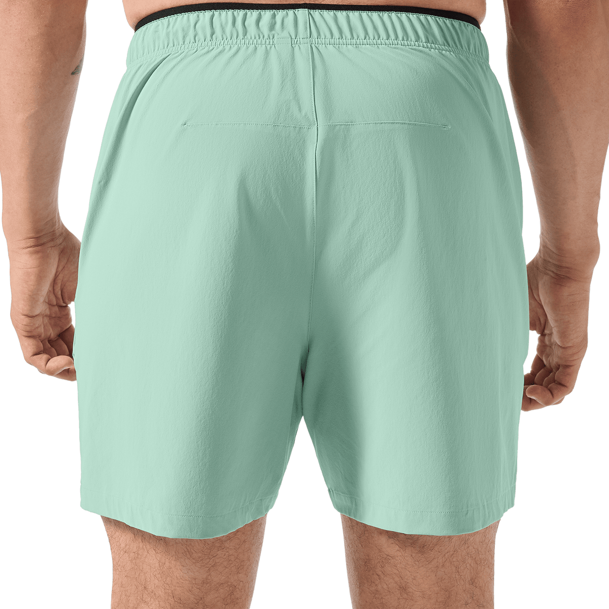 NOBULL Men's Iceberg Green NOBULL Training Short 6" (Unlined)