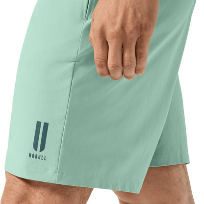 NOBULL Men's Iceberg Green NOBULL Training Short 8" (Unlined)