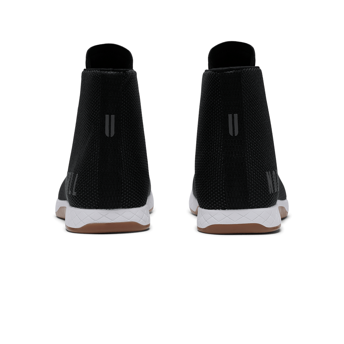 NOBULL Women's Black White Gum Outwork High-Top Shoes