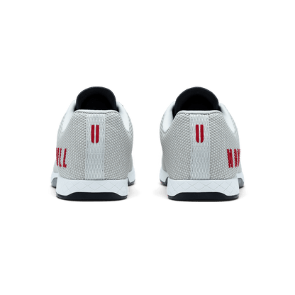 NOBULL Women's Light Gray Classic White Jet Black Outwork Shoes