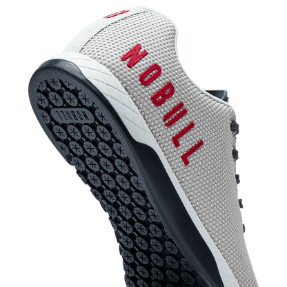 NOBULL Women's Light Gray Classic White Jet Black Outwork Shoes