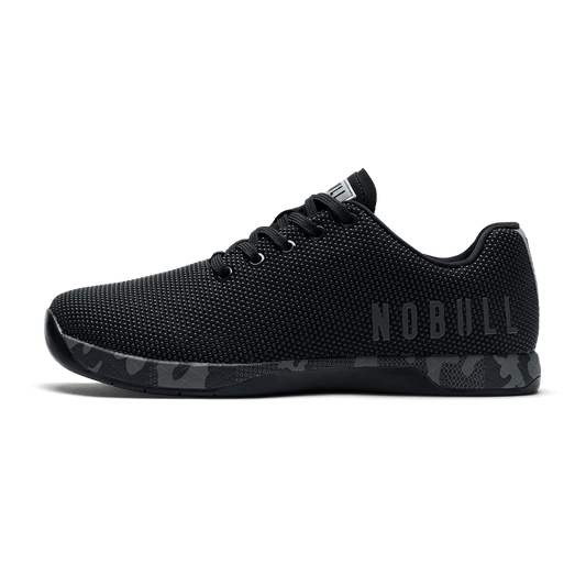 NOBULL Women's Black Jungle Camo Outwork Shoes