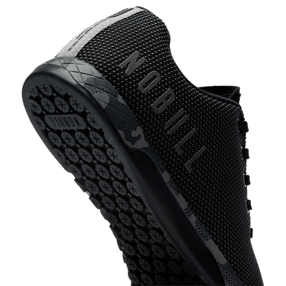 NOBULL Women's Black Jungle Camo Outwork Shoes