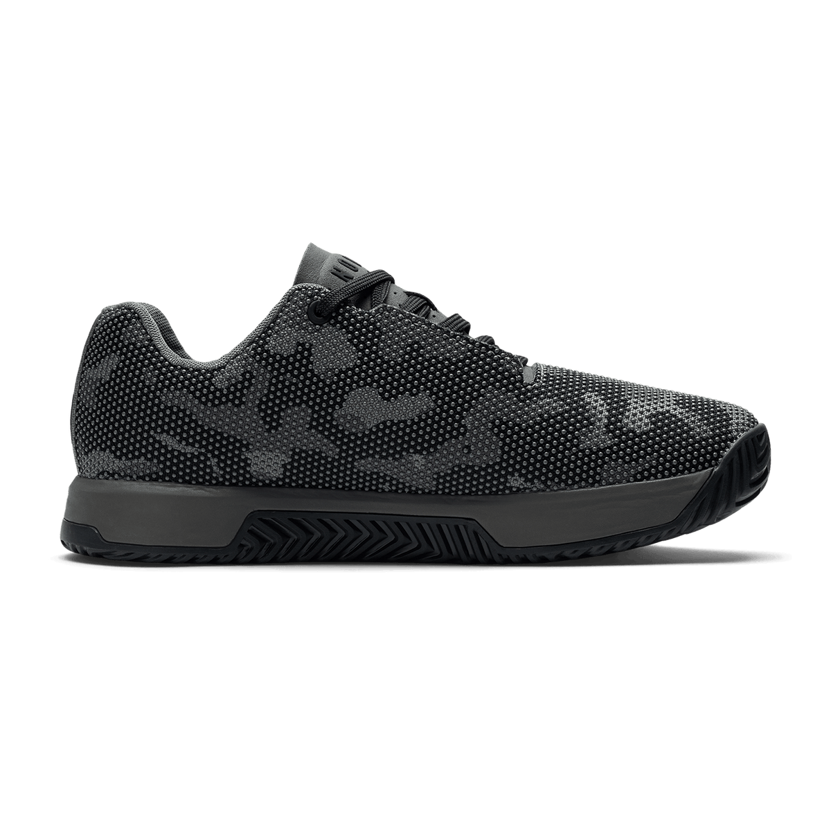 NOBULL Women's Gray Jungle Camo Outwork Edge Shoes
