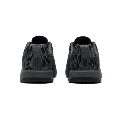 NOBULL Women's Gray Jungle Camo Outwork Edge Shoes