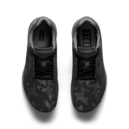 NOBULL Women's Gray Jungle Camo Outwork Edge Shoes