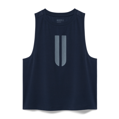 NOBULL Women's Night Navy U Muscle Tank Top