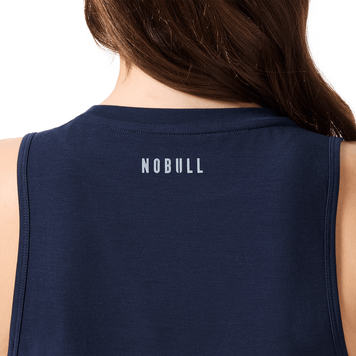 NOBULL Women's Night Navy U Muscle Tank Top