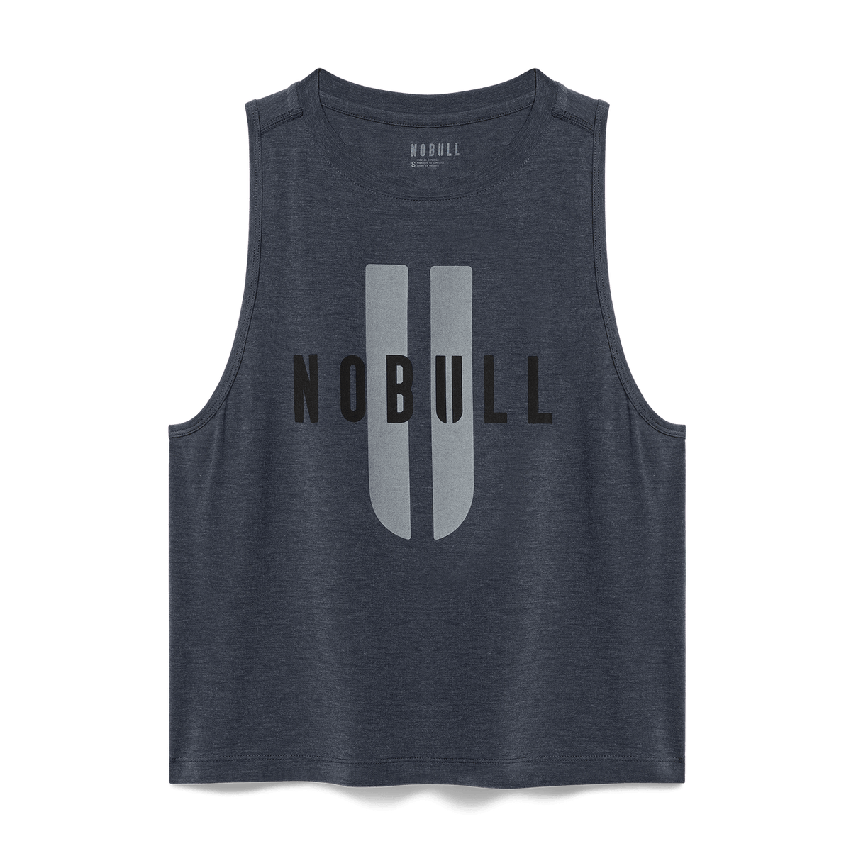 NOBULL Women's Charcoal Heather NOBULL U Muscle Tank Top