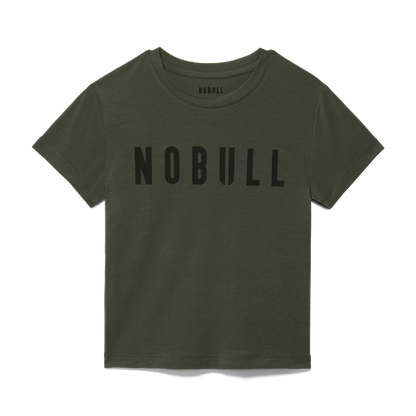NOBULL Women's Dark Army NOBULL Fitted Tee