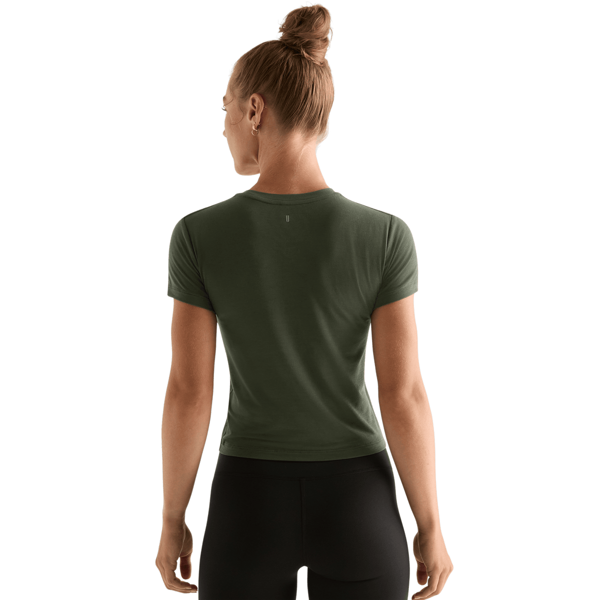 NOBULL Women's Dark Army NOBULL Fitted Tee