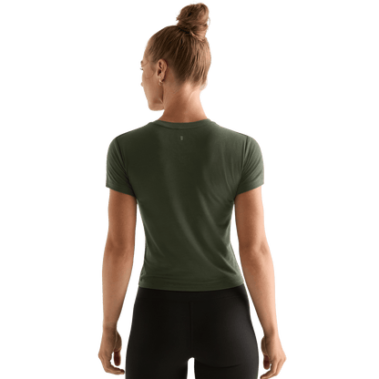 NOBULL Women's Dark Army NOBULL Fitted Tee