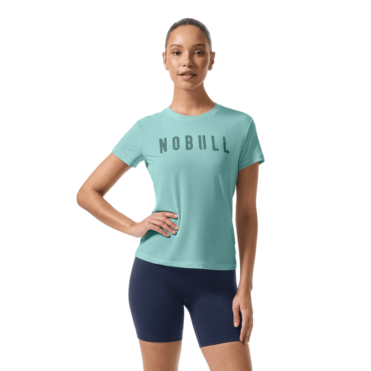 NOBULL Women's Blue Haze NOBULL Tee