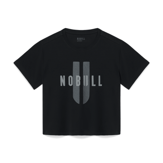 NOBULL Women's Black NOBULL U Boxy Tee
