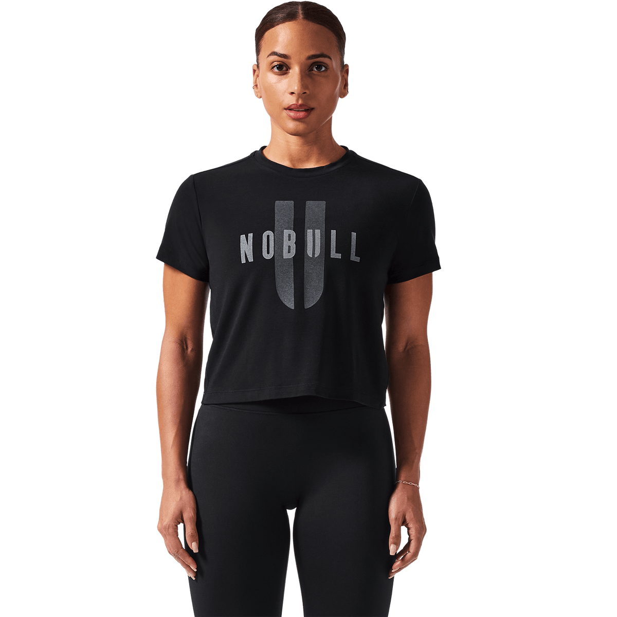 NOBULL Women's Black NOBULL U Boxy Tee