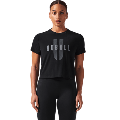 NOBULL Women's Black NOBULL U Boxy Tee