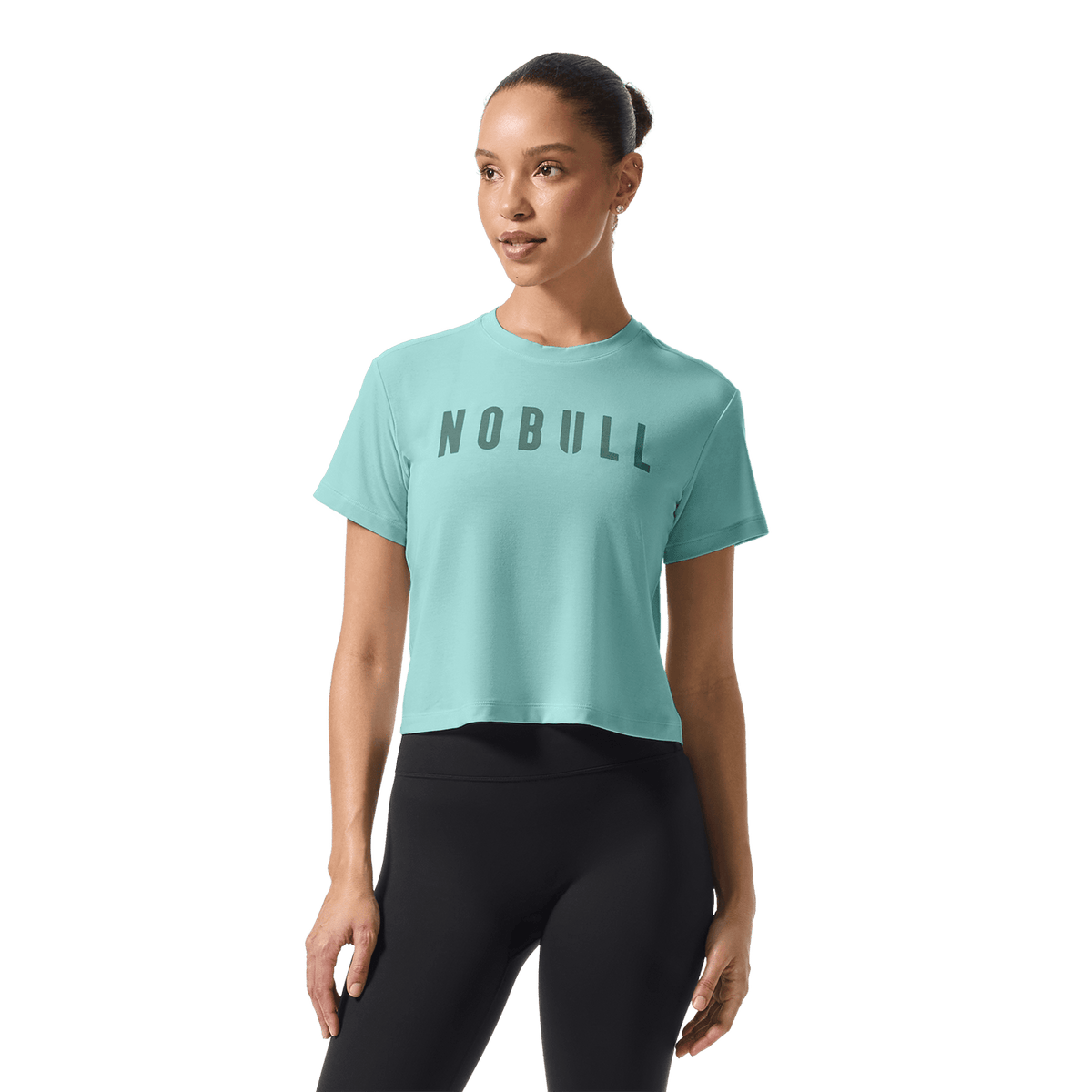 NOBULL Women's Blue Haze NOBULL Boxy Tee