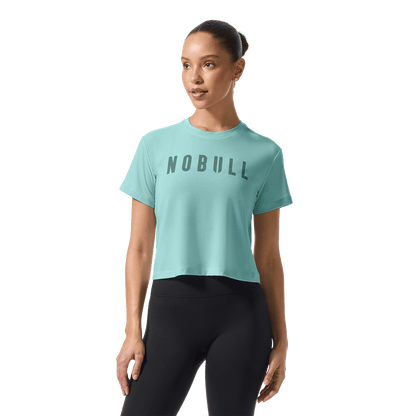 NOBULL Women's Blue Haze NOBULL Boxy Tee