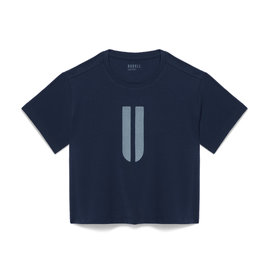NOBULL Women's Night Navy U Boxy Tee
