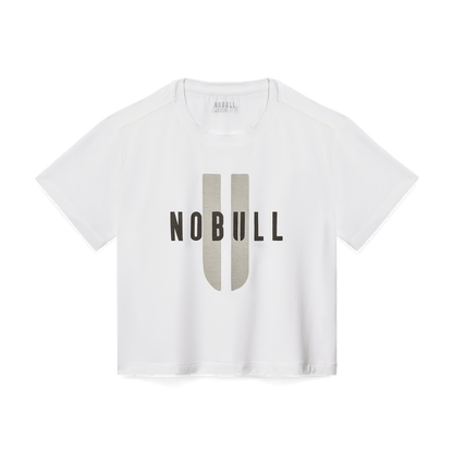 NOBULL Women's White NOBULL U Boxy Tee